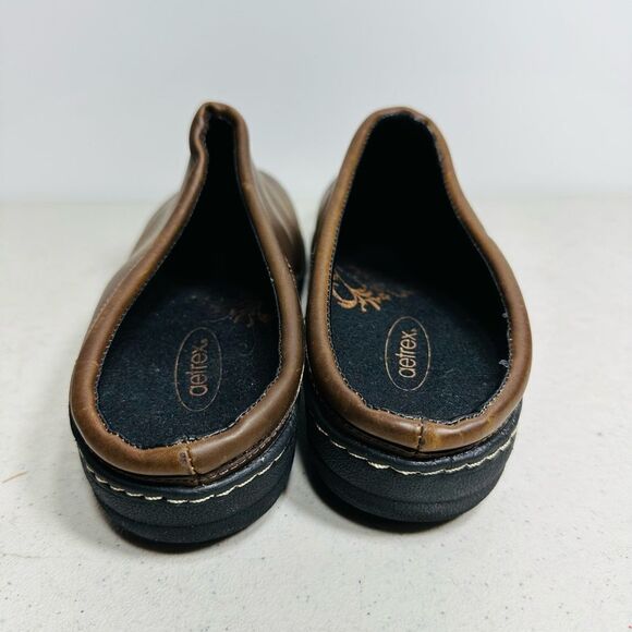Brown Oiled Aetrex Robin Slip On Size 37-7 - Picture 6 of 8